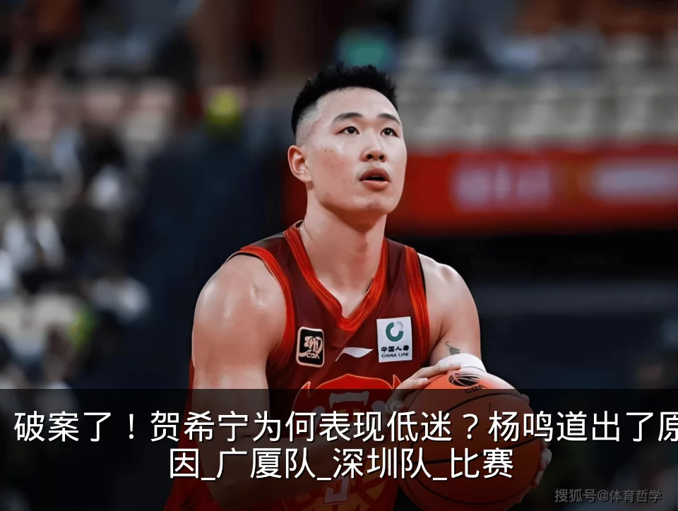 破案了！贺希宁为何表现低迷？杨鸣道出了原因_广厦队_深圳队_比赛